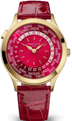 Patek Philippe Grand Complication World Time 7129 Yellow Gold / Red - 7129J-001 - 2026