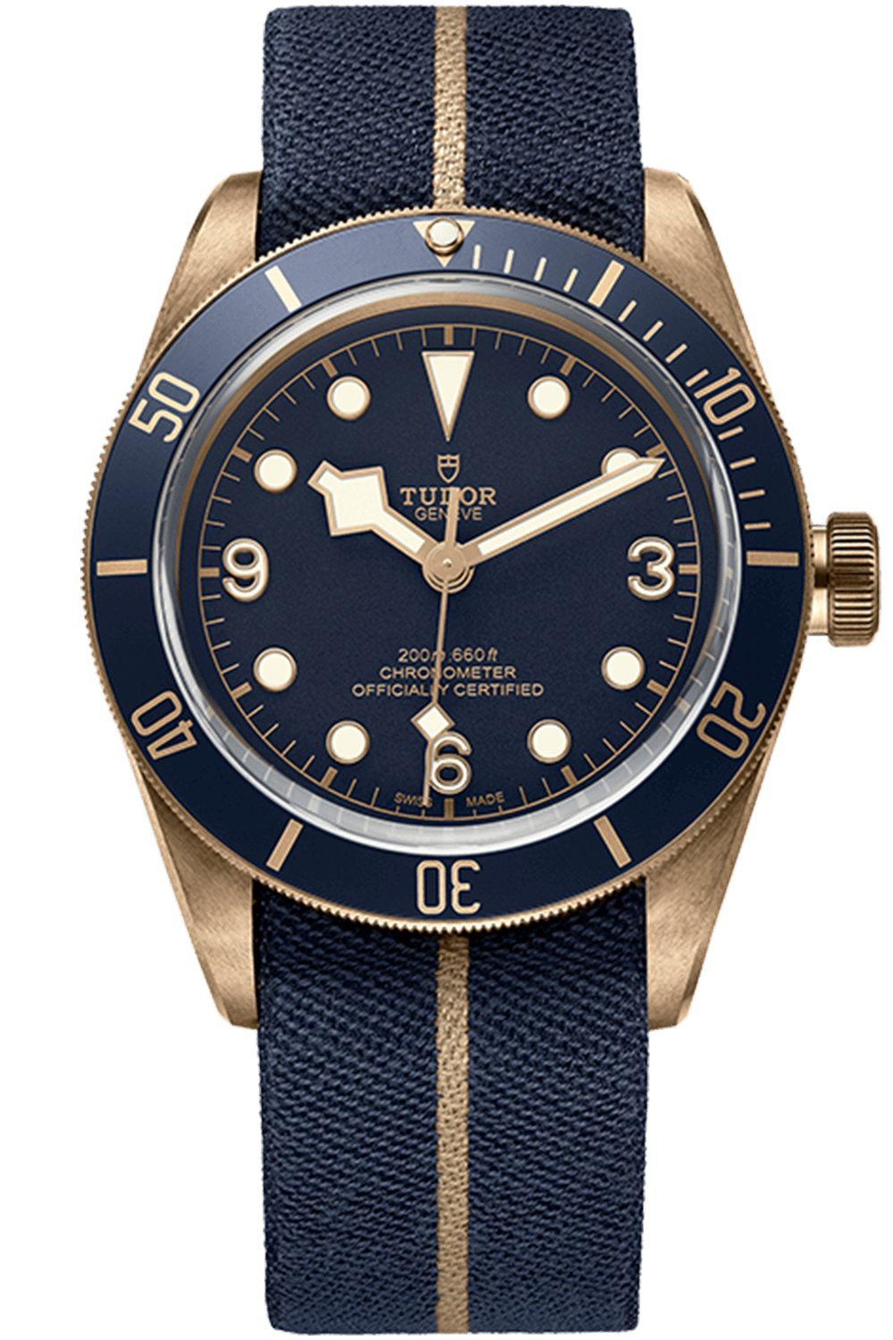 Tudor Black Bay Bronze Bucherer BLUE Ref - M79250BB-0001