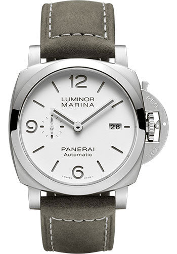 Panerai Luminor Marina - 44mm - Brushed Steel - White Dial - PAM01314