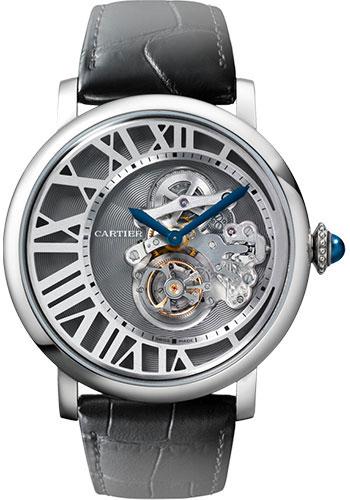 Cartier Rotonde de Cartier Reversed Tourbillon Numbered and Limited Edition of 100 Watch - 46.2 mm - W1556214