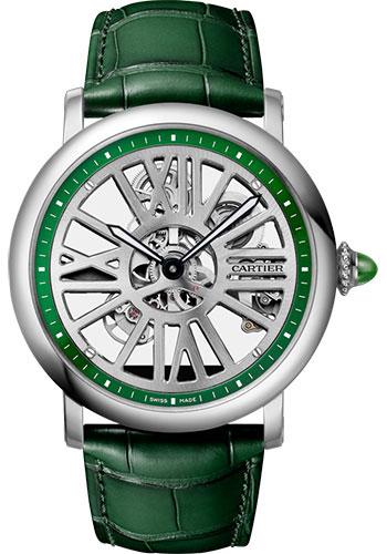 Cartier Rotonde de Cartier Skeleton Watch - 42 mm Titanium Case - WHRO0049